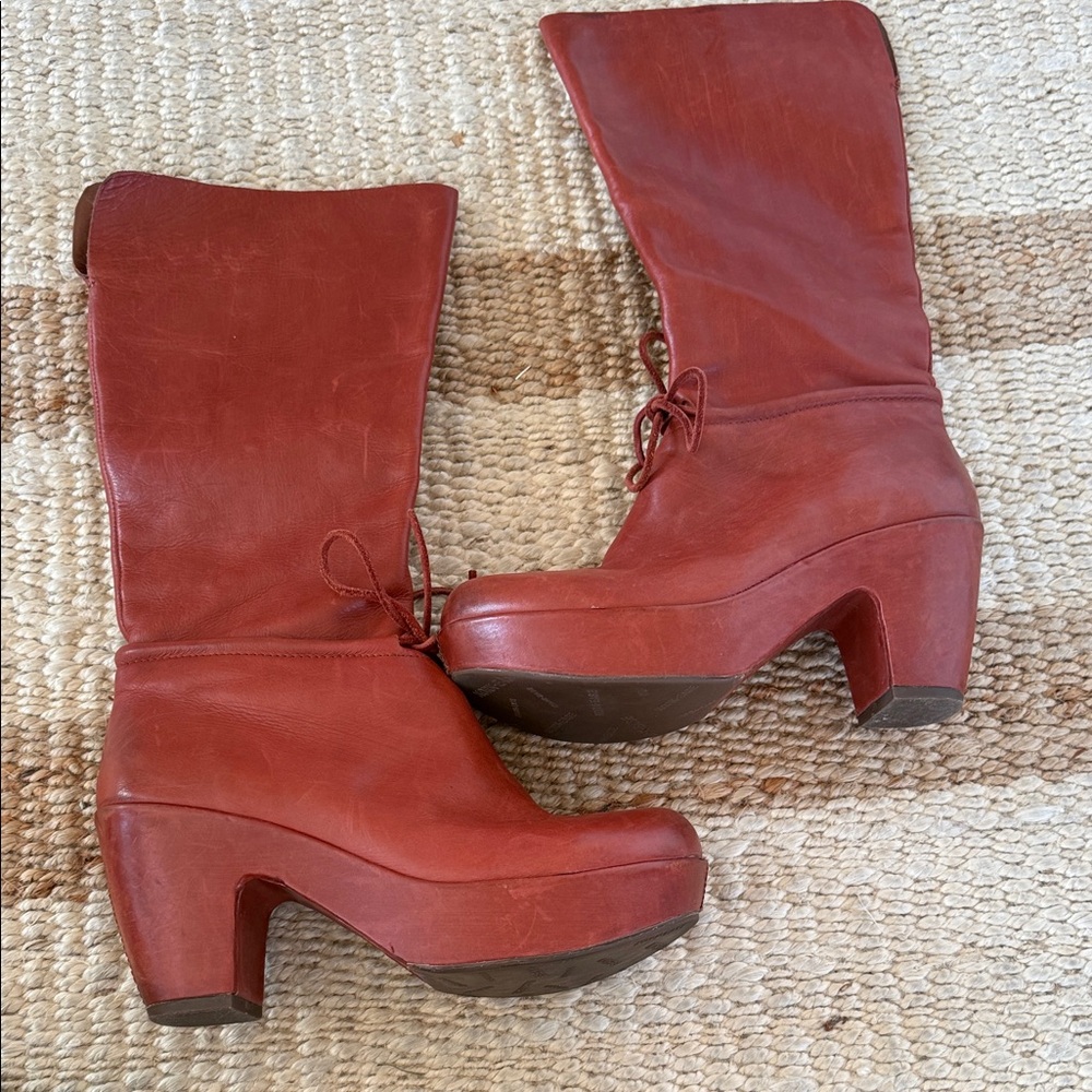 Women's Leather Boots Kork Ease Boots